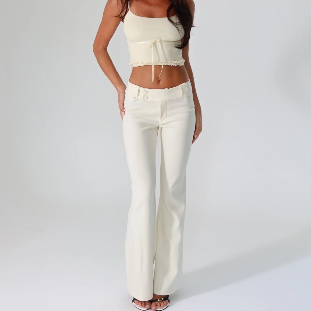 Tiger Mist Cream Pants